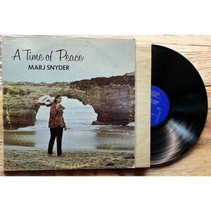 Marj Snyder A Time Of Peace LP Private Christian Folk 70s Discovery Records